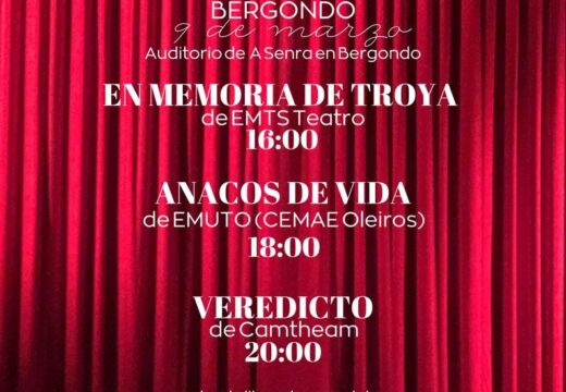 O ciclo de teatro Marusía Escénica chega a Bergondo este sábado, 9 de marzo